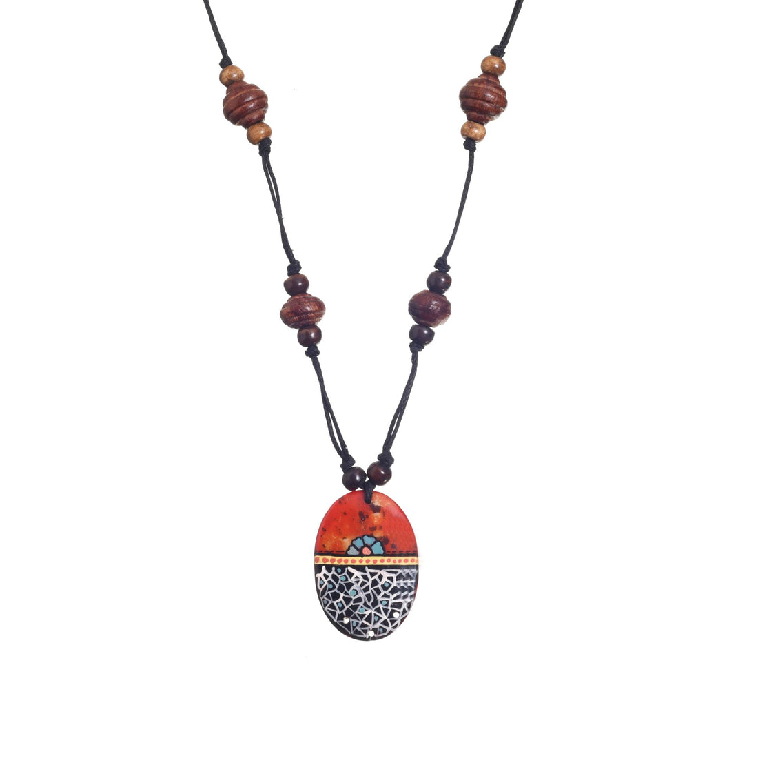 Gypsy Soul Treasure Necklace Handcrafted Ethnic Necklace