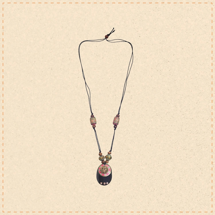 Nomadic Dreams Lariat Handcrafted Ethnic Necklace