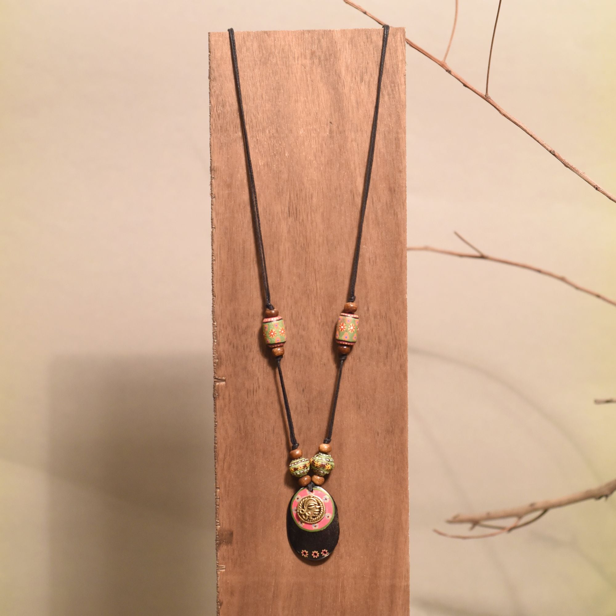 Nomadic Dreams Lariat Handcrafted Ethnic Necklace