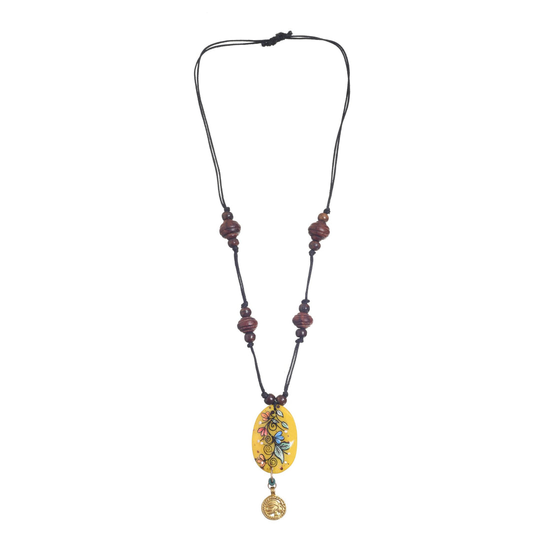Ethnic Tapestry Collar Handcrafted Ethnic Necklace