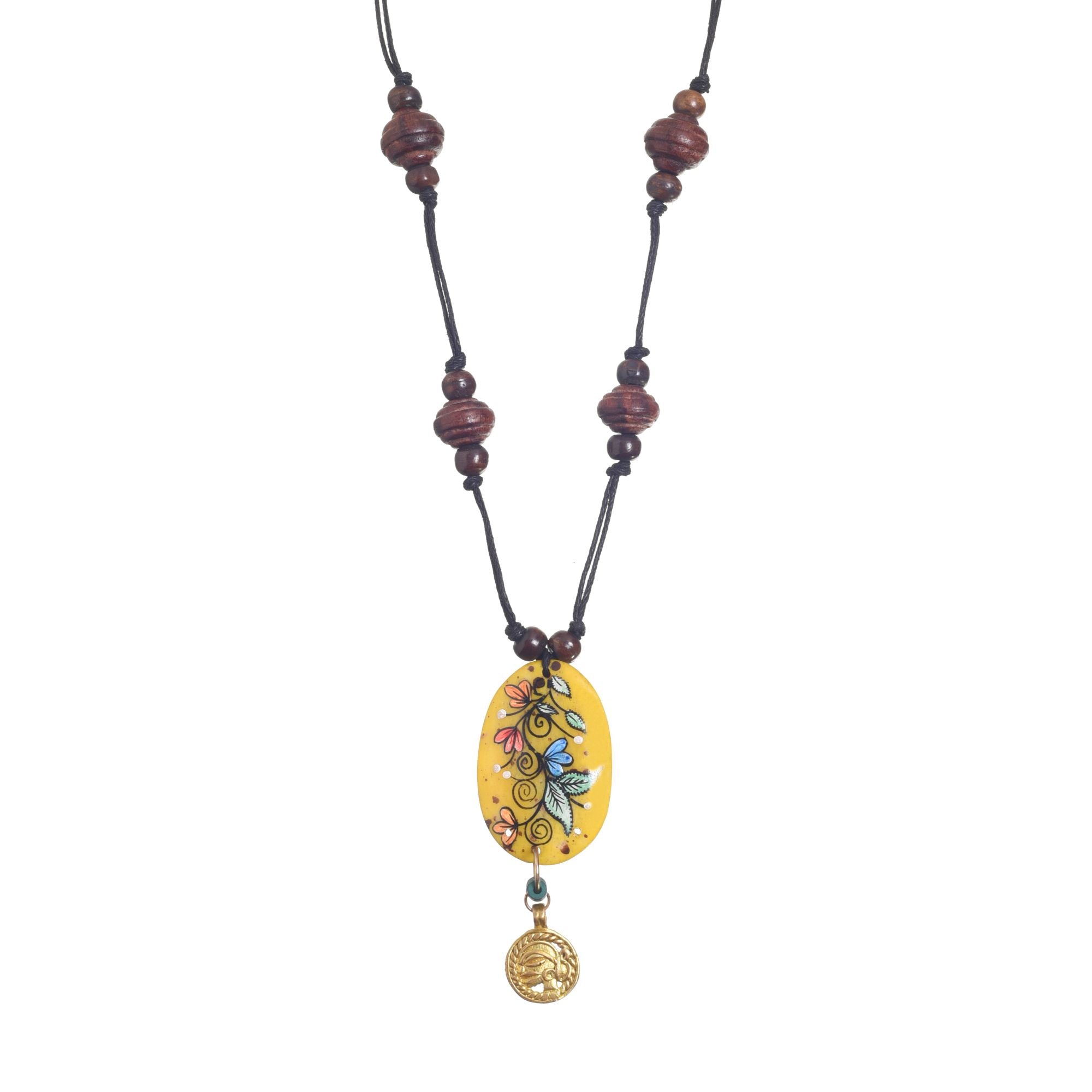 Ethnic Tapestry Collar Handcrafted Ethnic Necklace