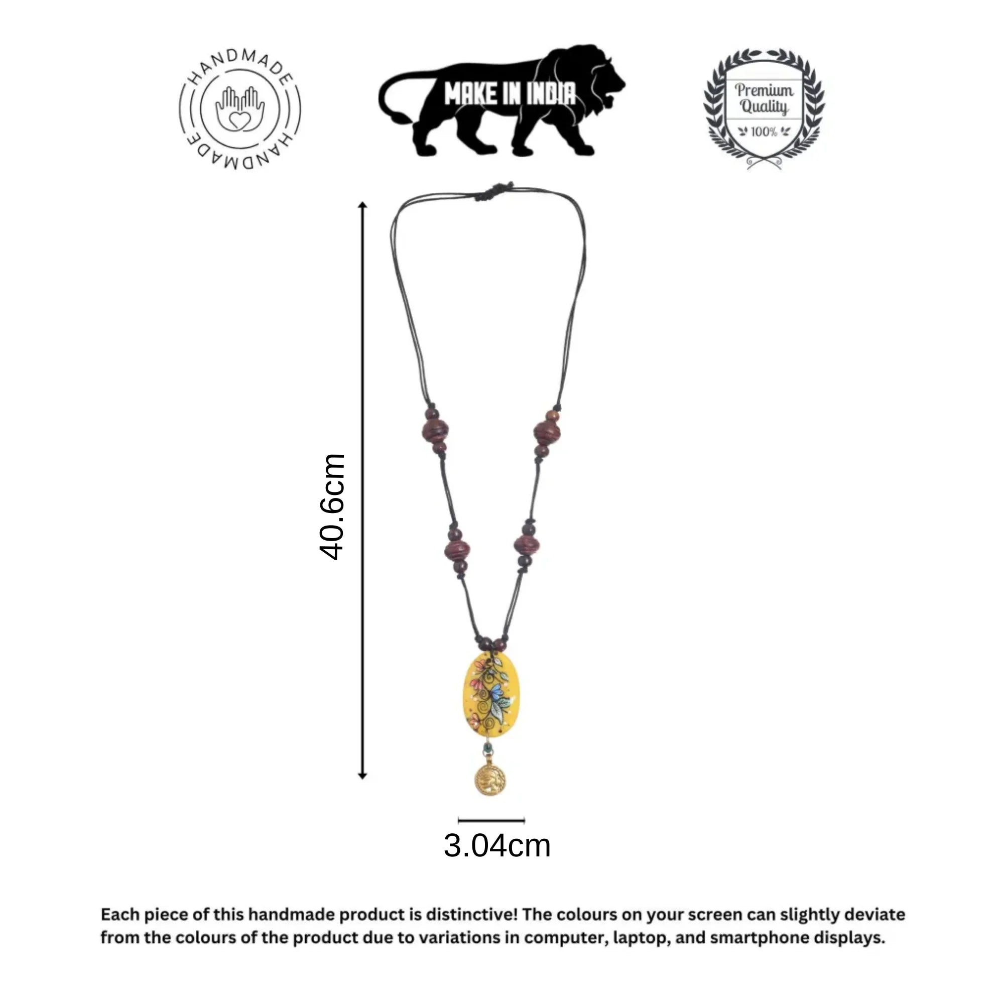 Ethnic Tapestry Collar Handcrafted Ethnic Necklace