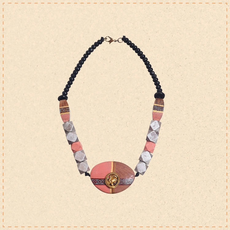 Holi Hues Festoon Necklace Handcrafted Ethnic Necklace