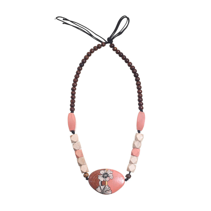 Artisanal Sunburst Medallion Handcrafted Ethnic Necklace