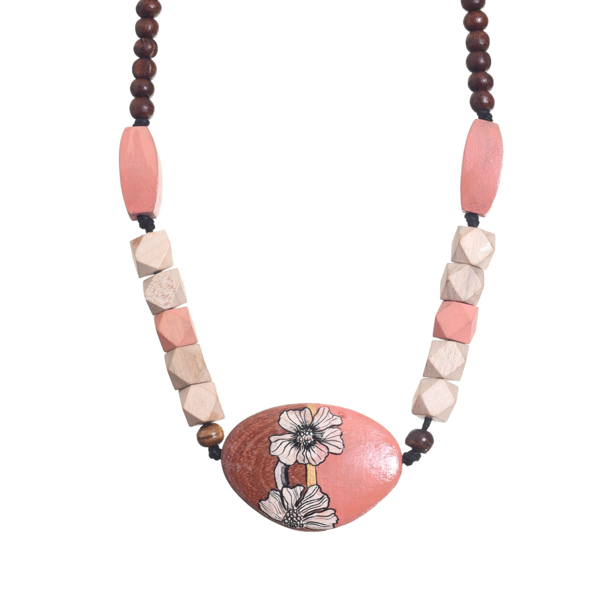 Artisanal Sunburst Medallion Handcrafted Ethnic Necklace