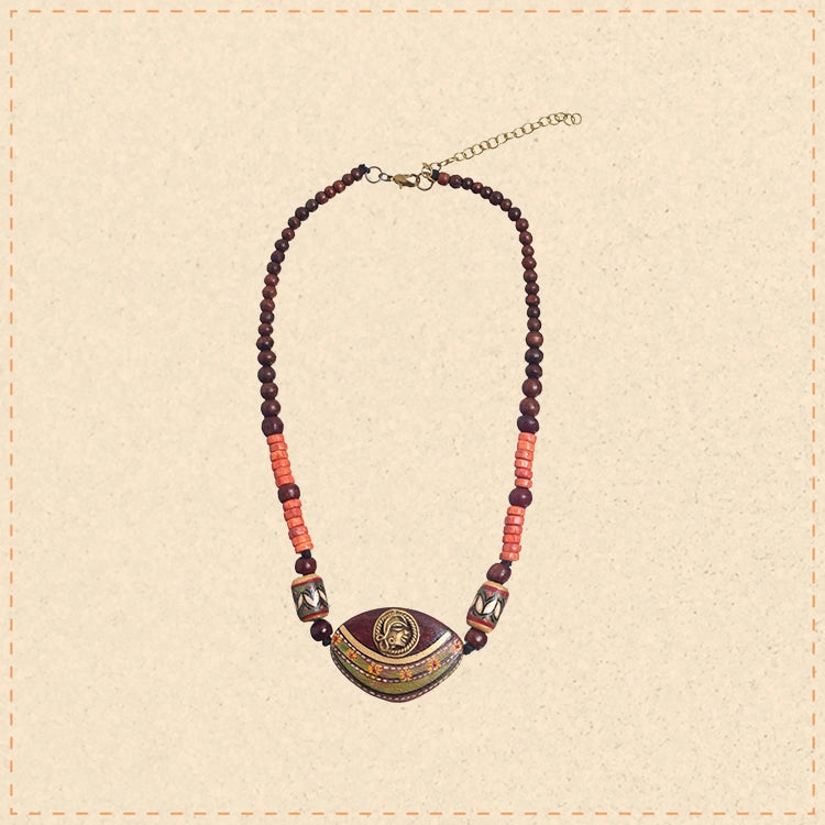 Celestial Dreamcatcher Pendant Handcrafted Ethnic Necklace