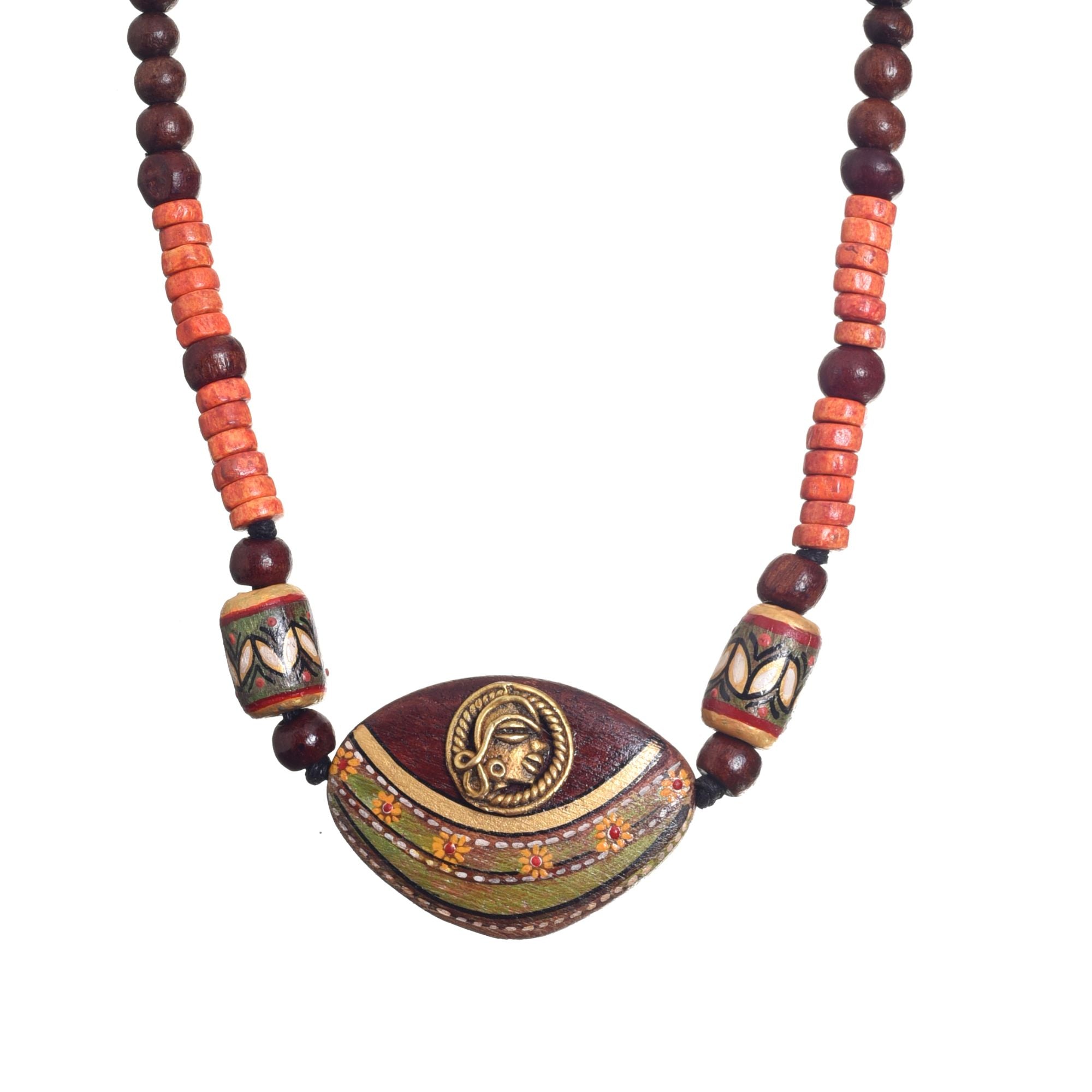 Celestial Dreamcatcher Pendant Handcrafted Ethnic Necklace