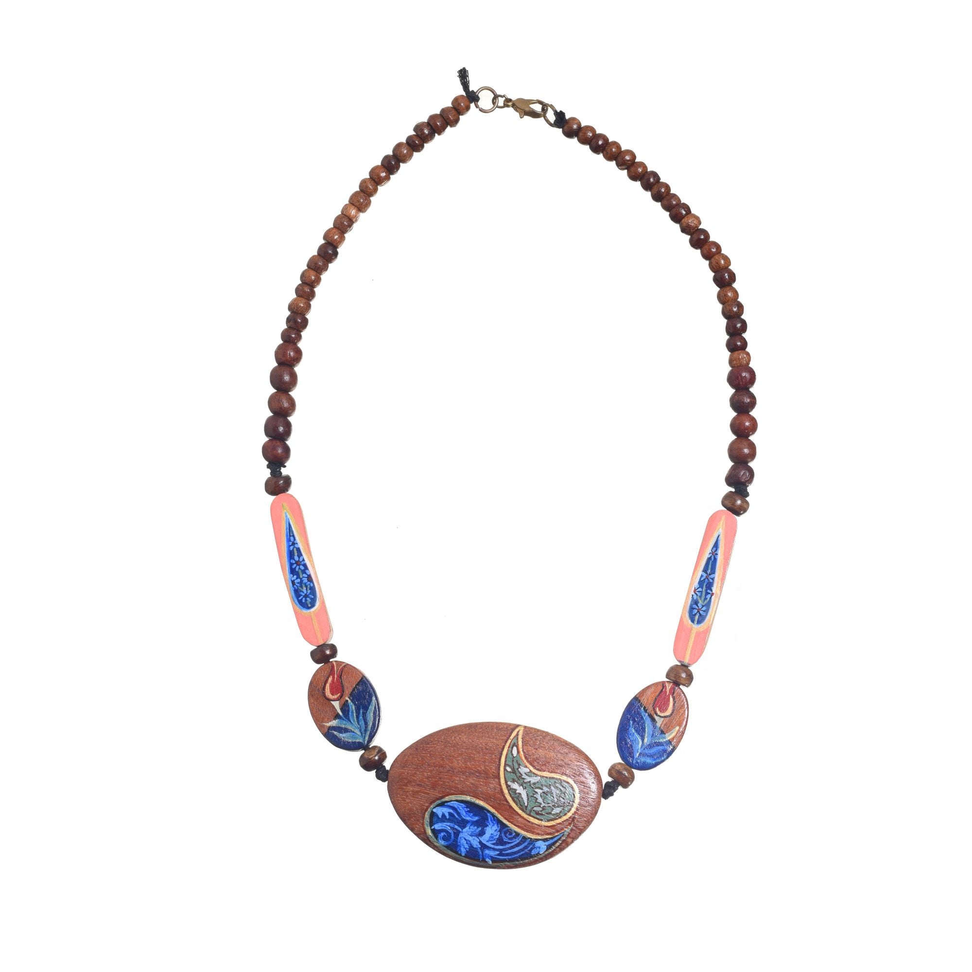 Harmony Mandala Amulet Handcrafted Ethnic Necklace