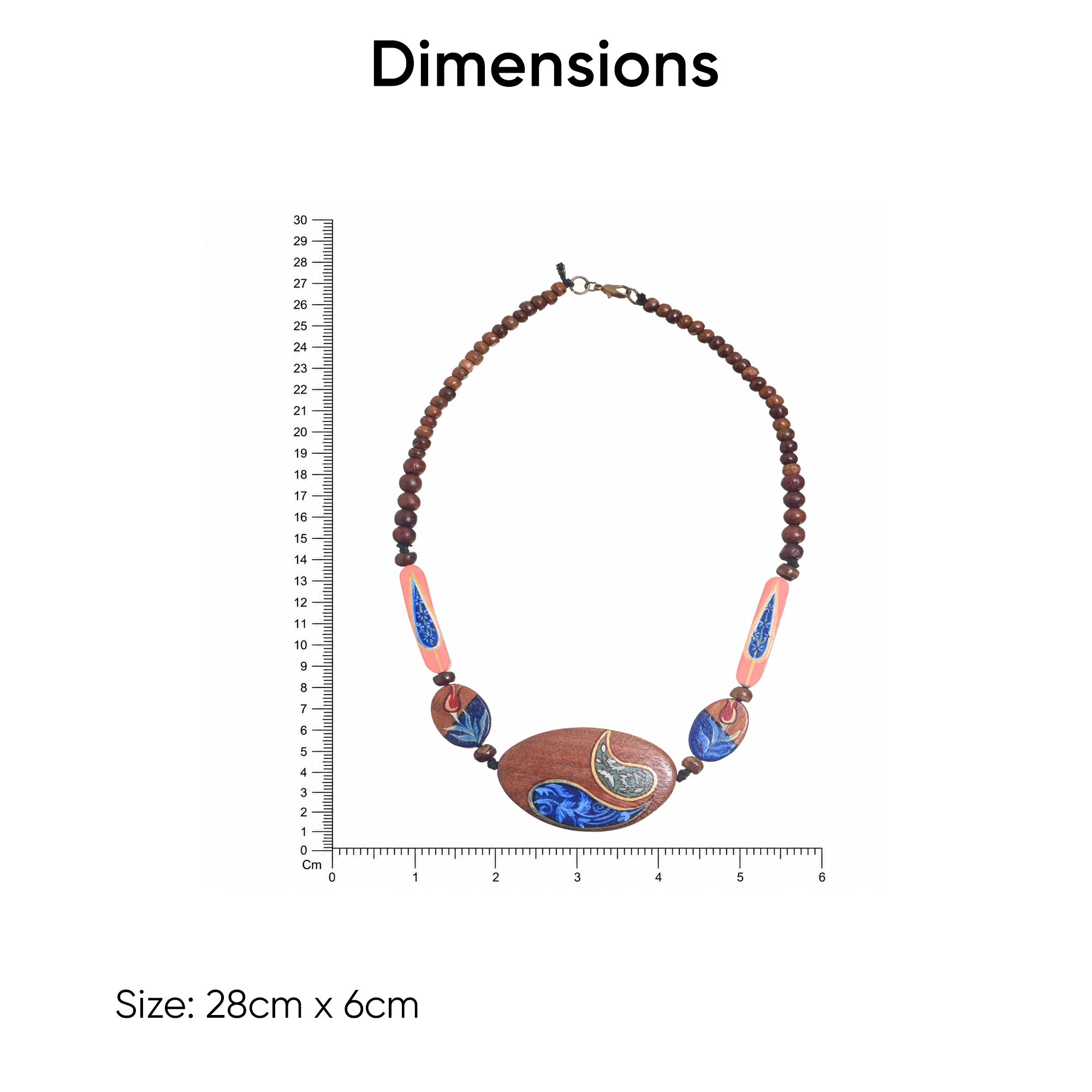 Harmony Mandala Amulet Handcrafted Ethnic Necklace