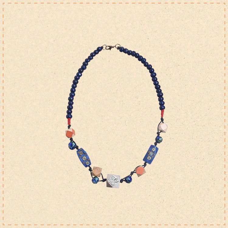Celestial Harmony Collar Handcrafted Ethnic Necklace