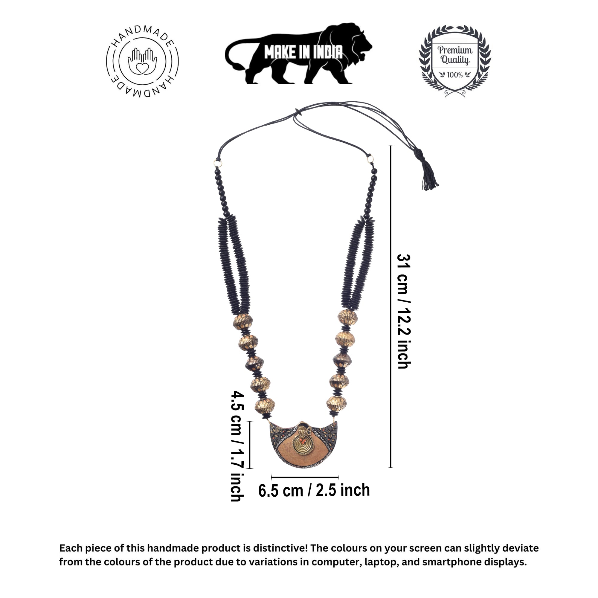 Royal Dhokra Pendant