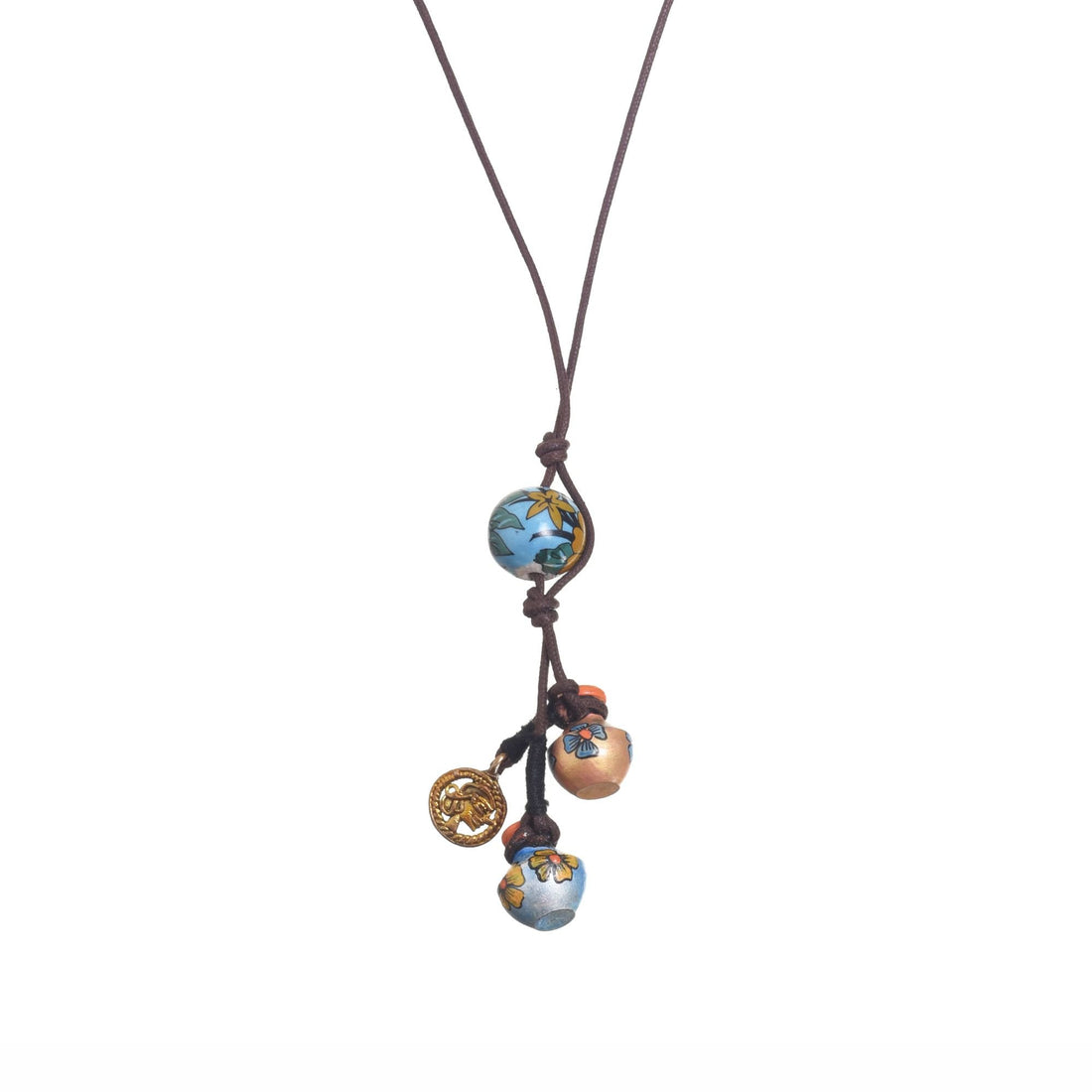 Whimsical Tassel Festoon Handcrafted Ethnic Necklace