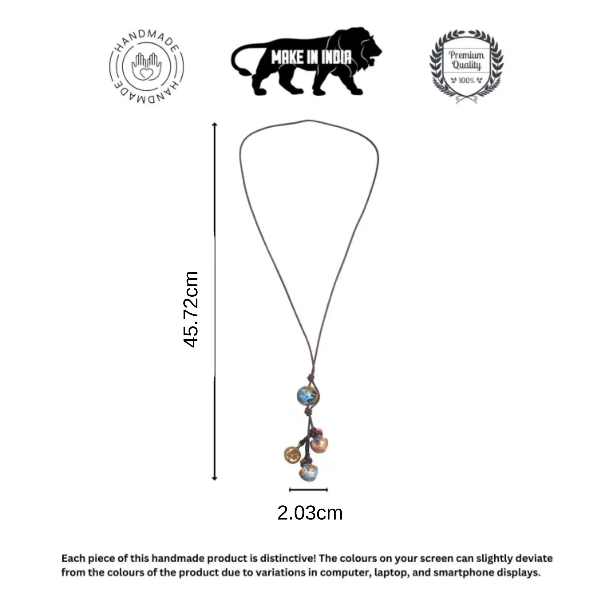 Whimsical Tassel Festoon Handcrafted Ethnic Necklace