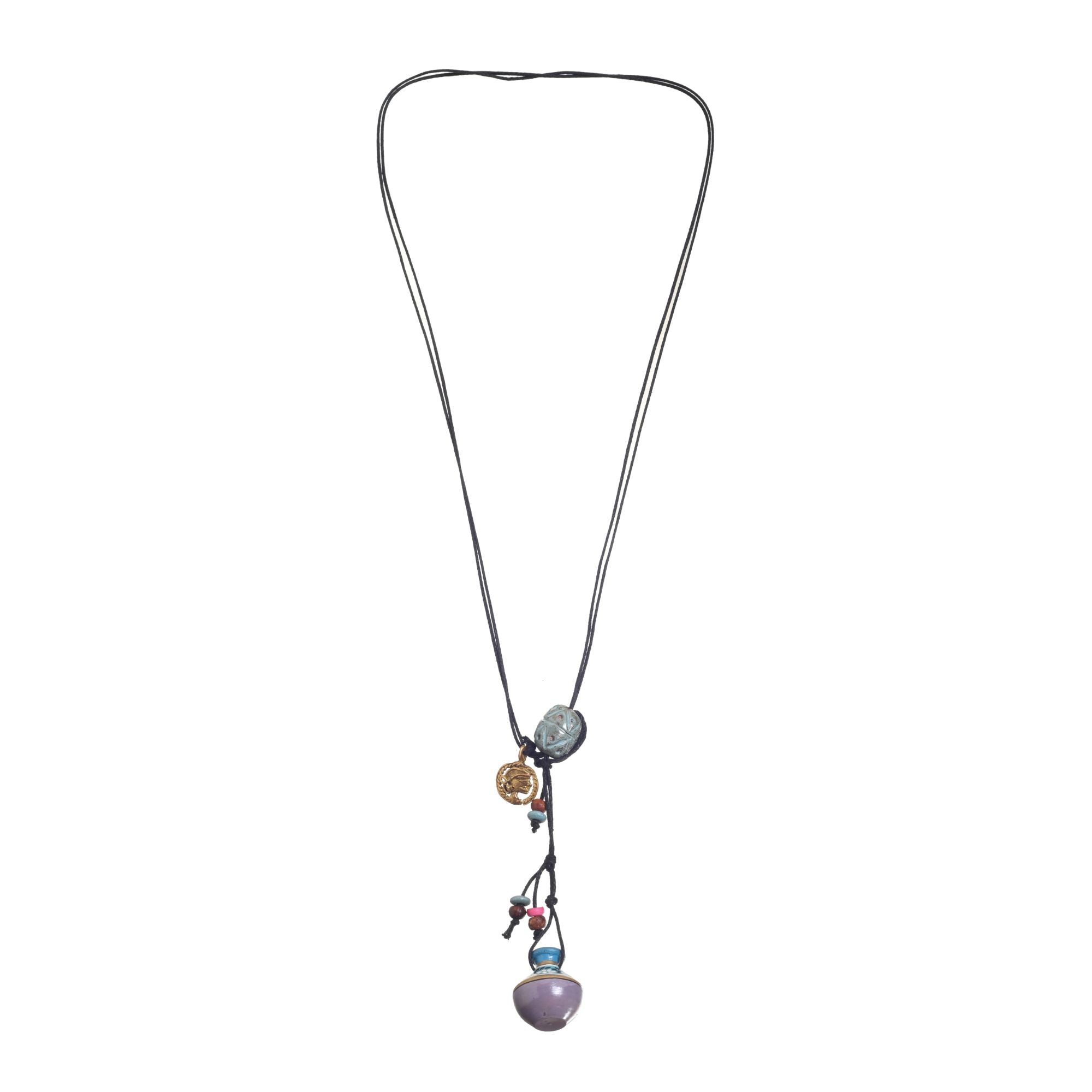 Mystical Mandala Pendant Handcrafted Ethnic Necklace