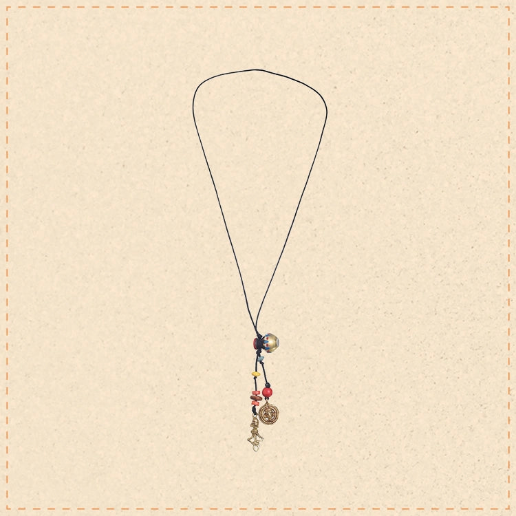 Boho Blossom Medallion Handcrafted Ethnic Necklace