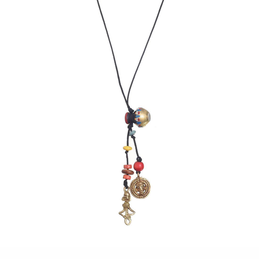 Boho Blossom Medallion Handcrafted Ethnic Necklace