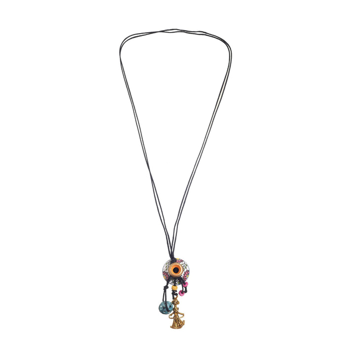 Nomadic Serenity Lariat Handcrafted Ethnic Necklace