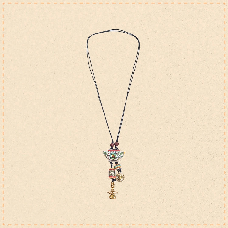 Ethnic Henna Collar Handcrafted Ethnic Necklace