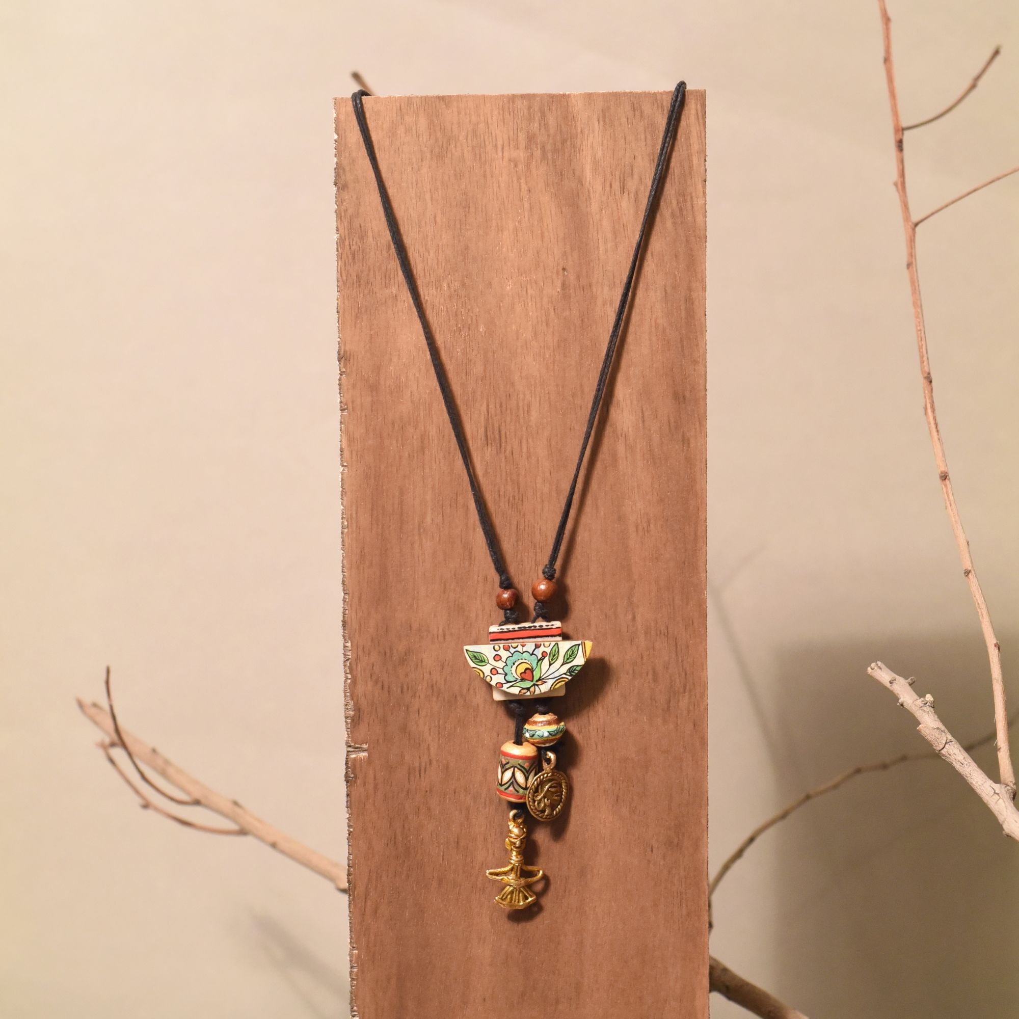 Ethnic Henna Collar Handcrafted Ethnic Necklace