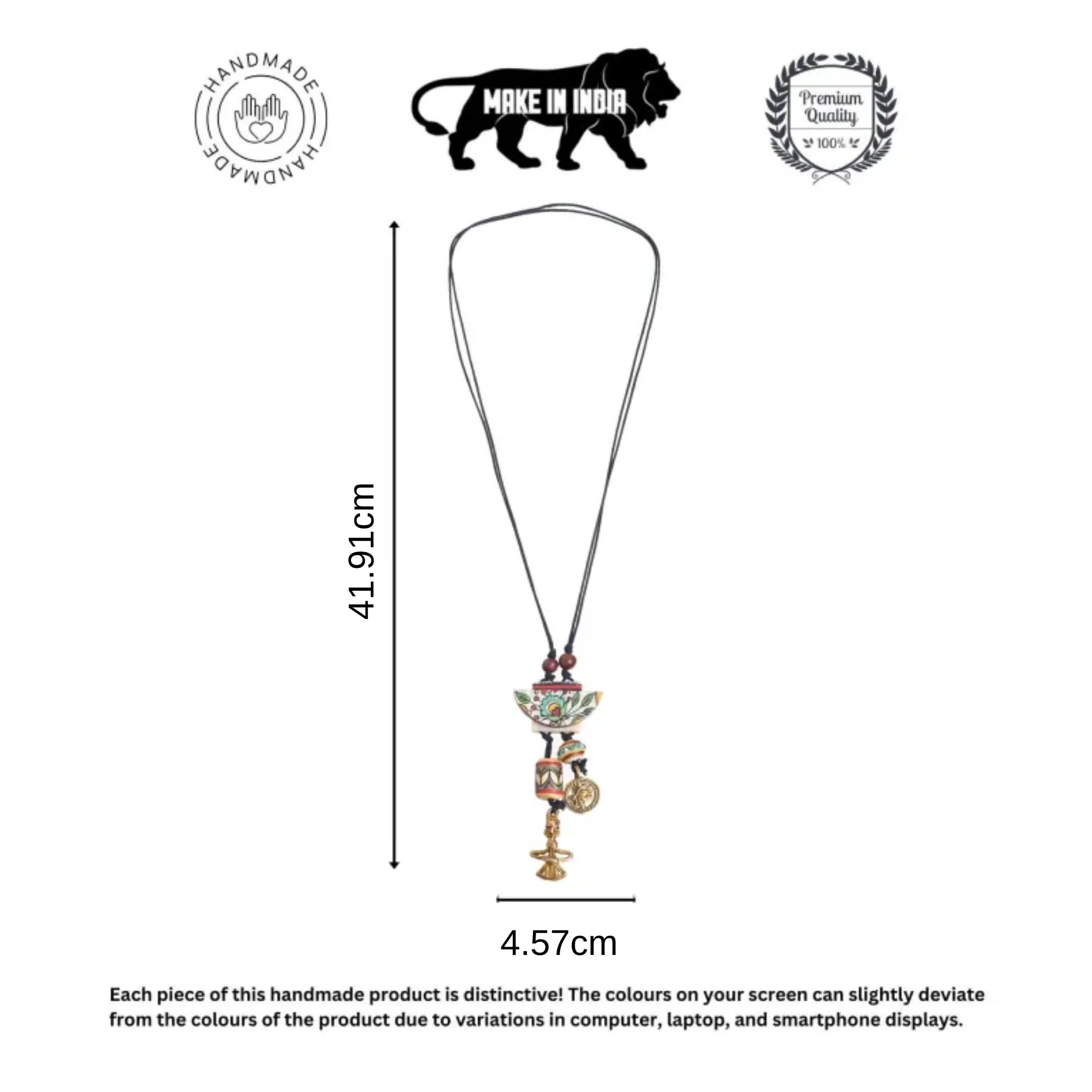 Ethnic Henna Collar Handcrafted Ethnic Necklace