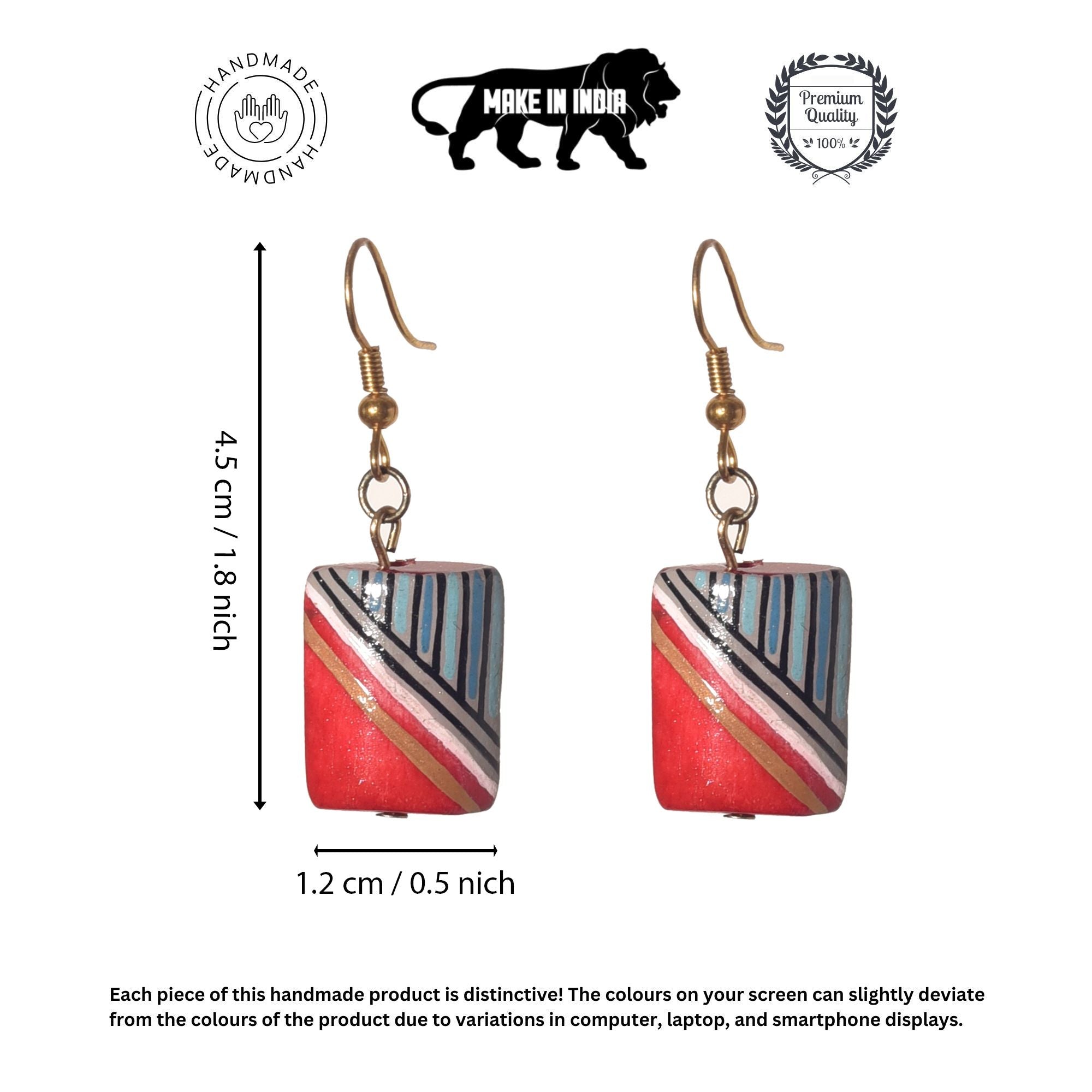 Boho Bloom Blossoms Ethnic Earrings