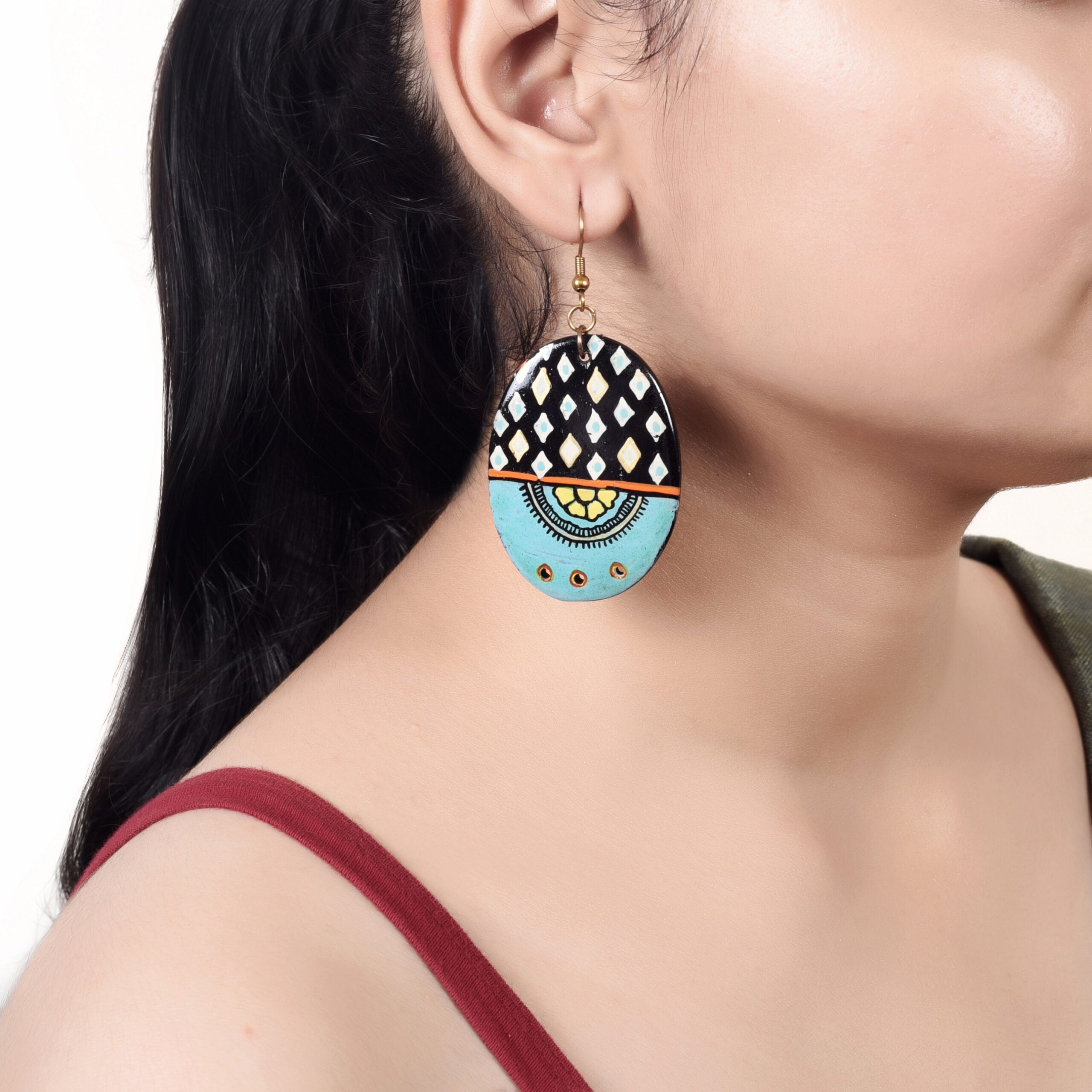 Wanderlust Wanderers Swings Ethnic Earrings