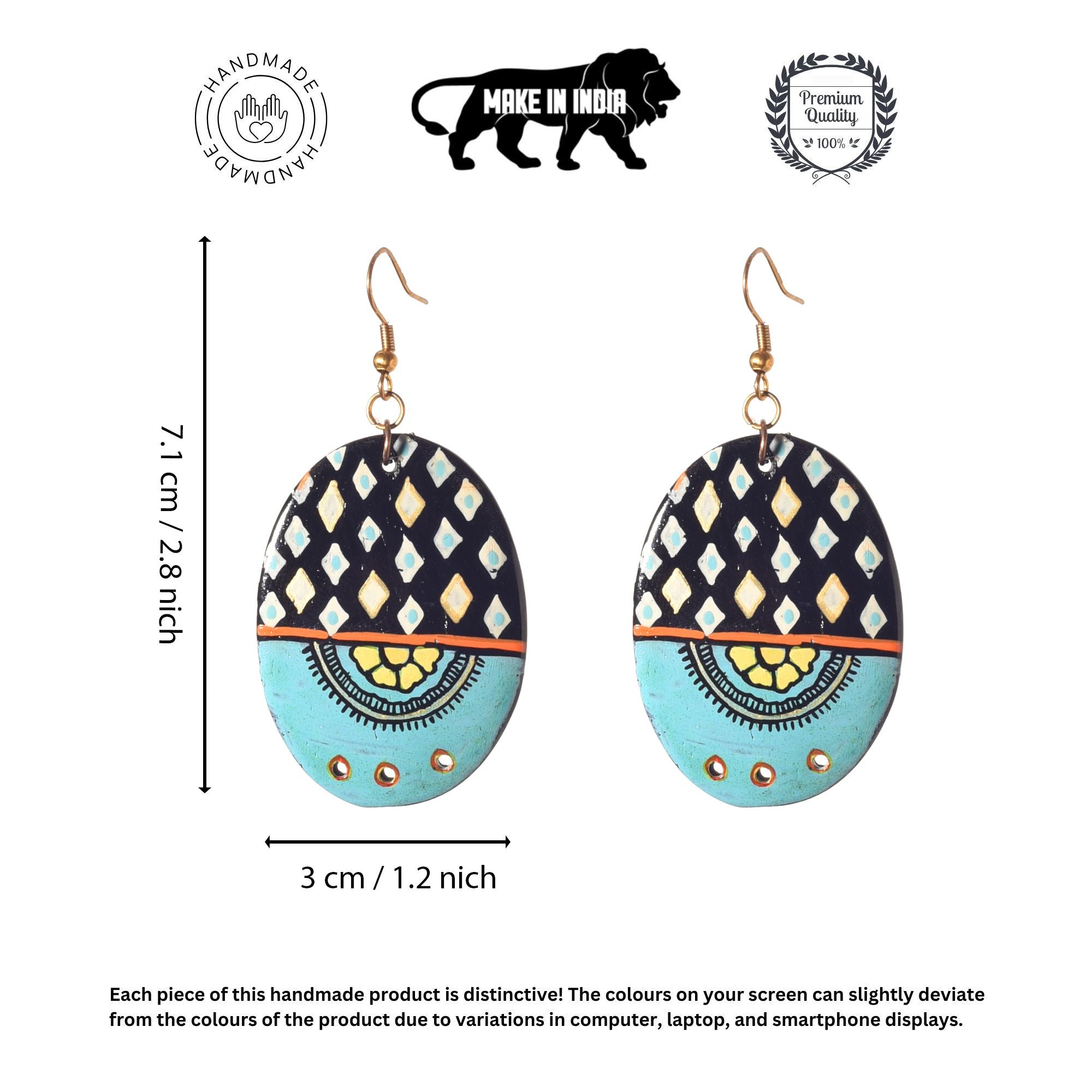 Wanderlust Wanderers Swings Ethnic Earrings