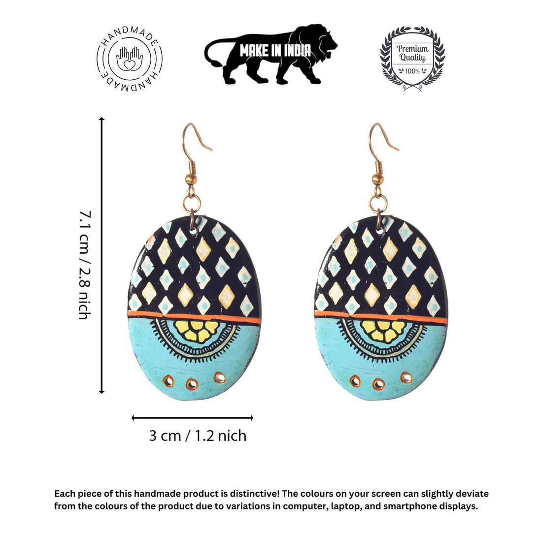Wanderlust Wanderers Swings Ethnic Earrings