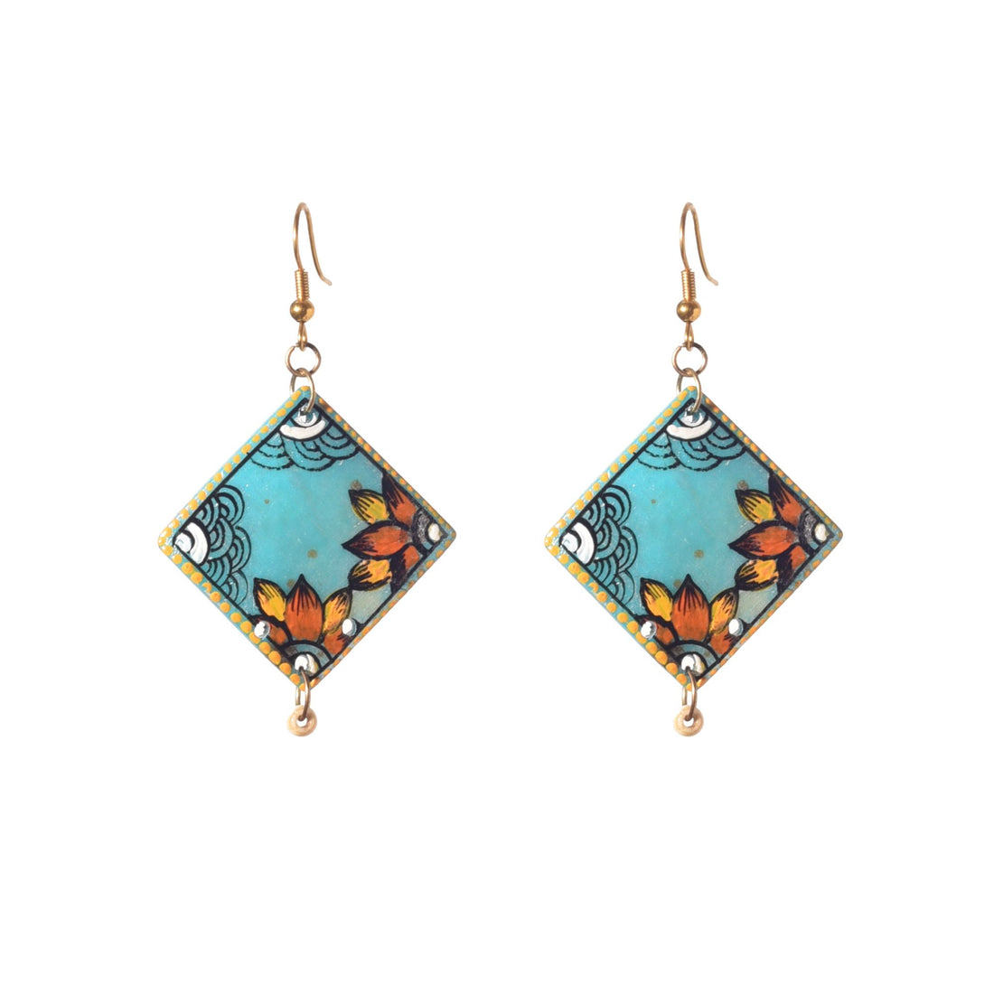 Sun-Kissed Henna Studs