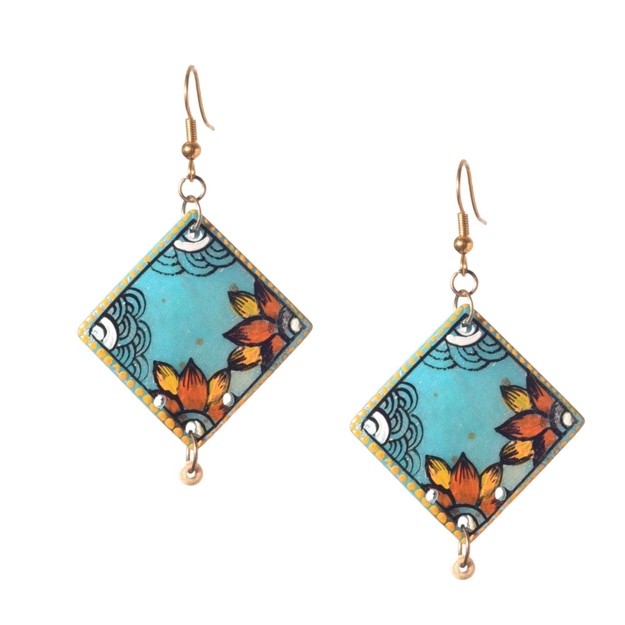 Sun-Kissed Henna Studs