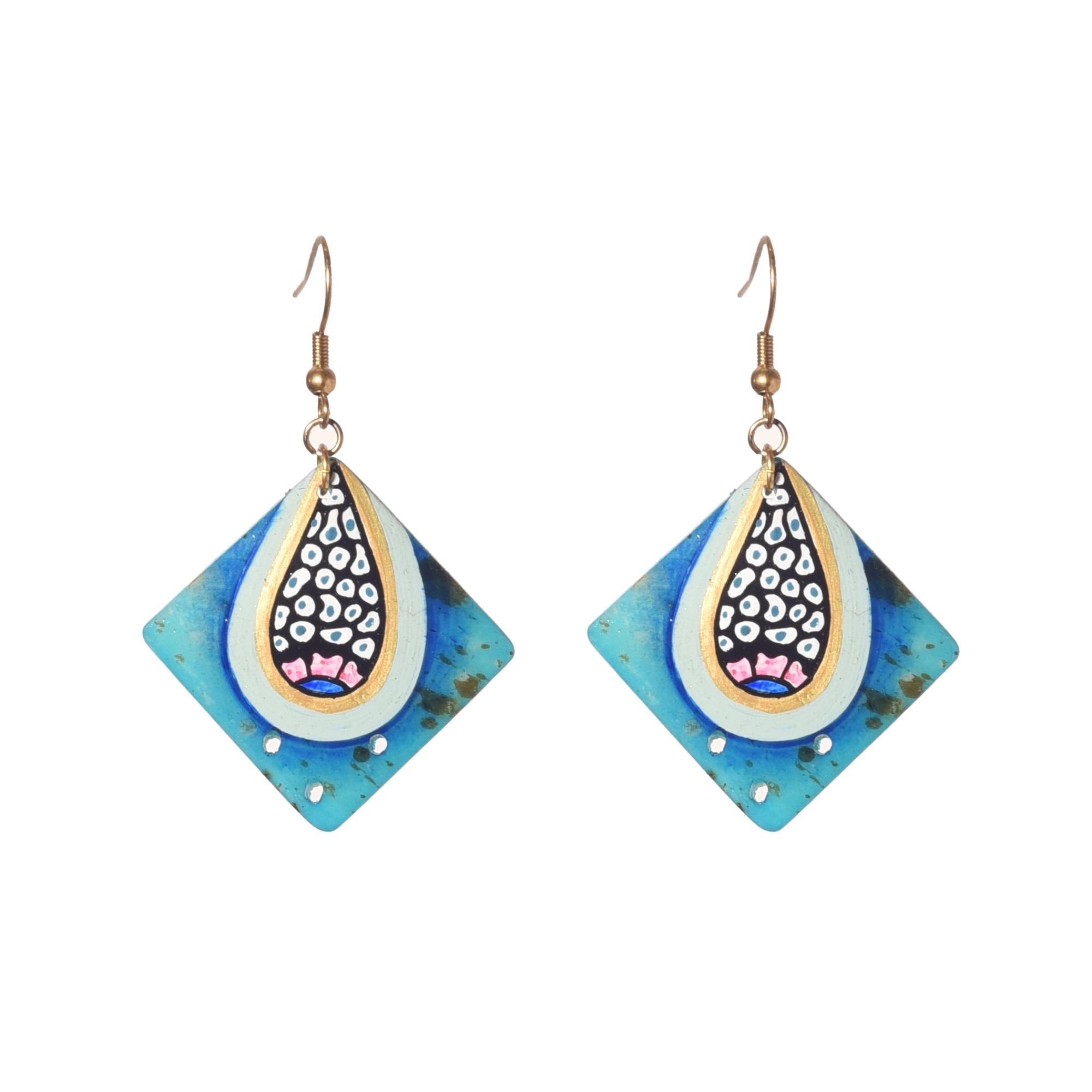 Tribal Kaleidoscope Dangles