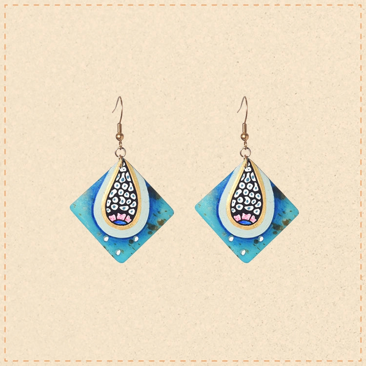 Tribal Kaleidoscope Dangles