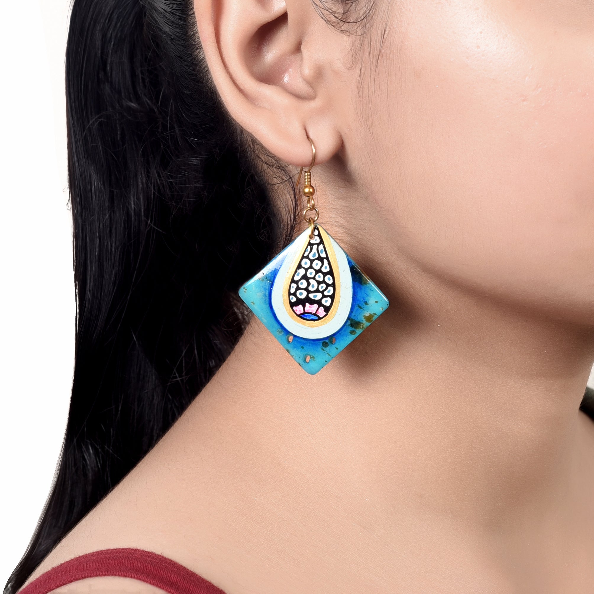 Tribal Kaleidoscope Dangles