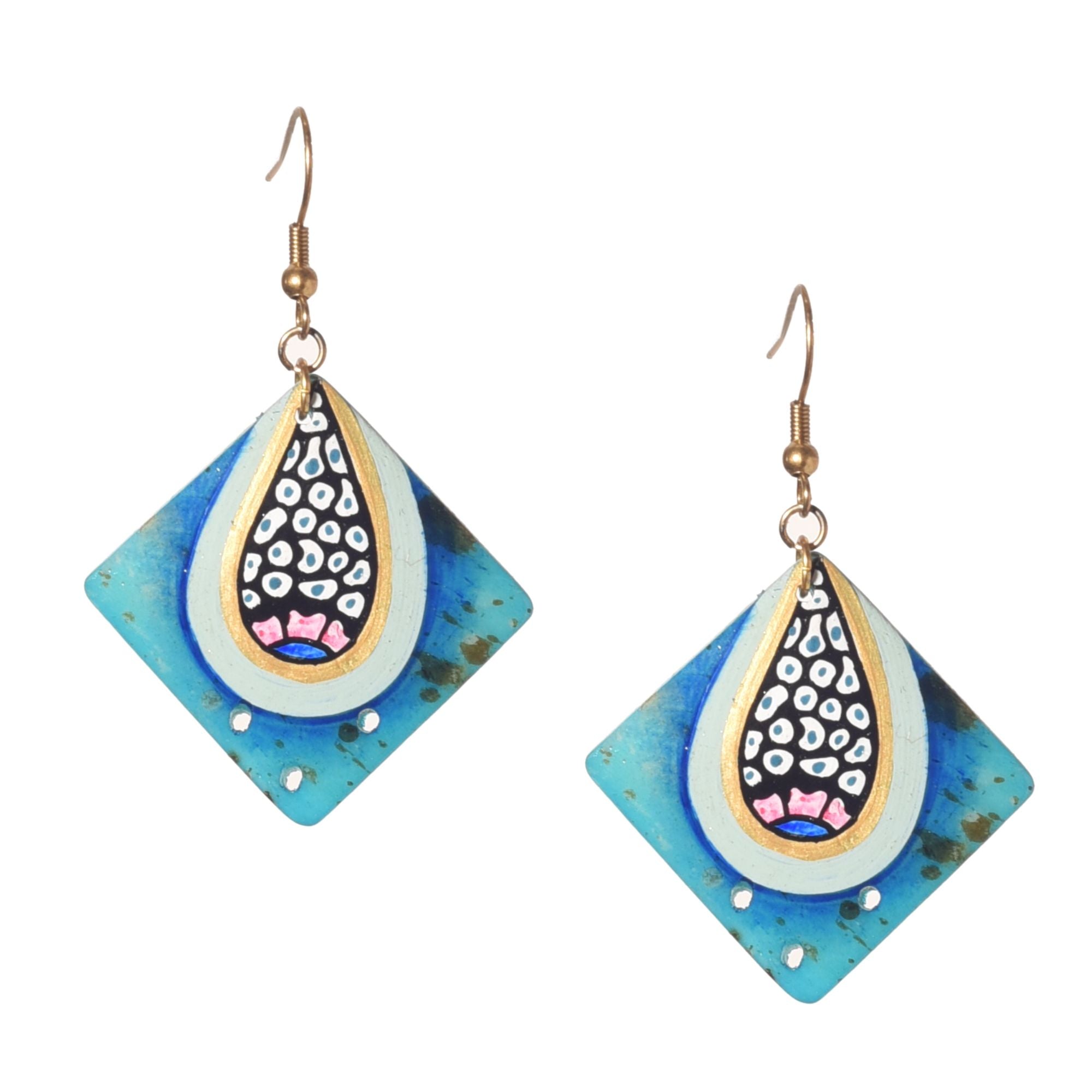 Tribal Kaleidoscope Dangles