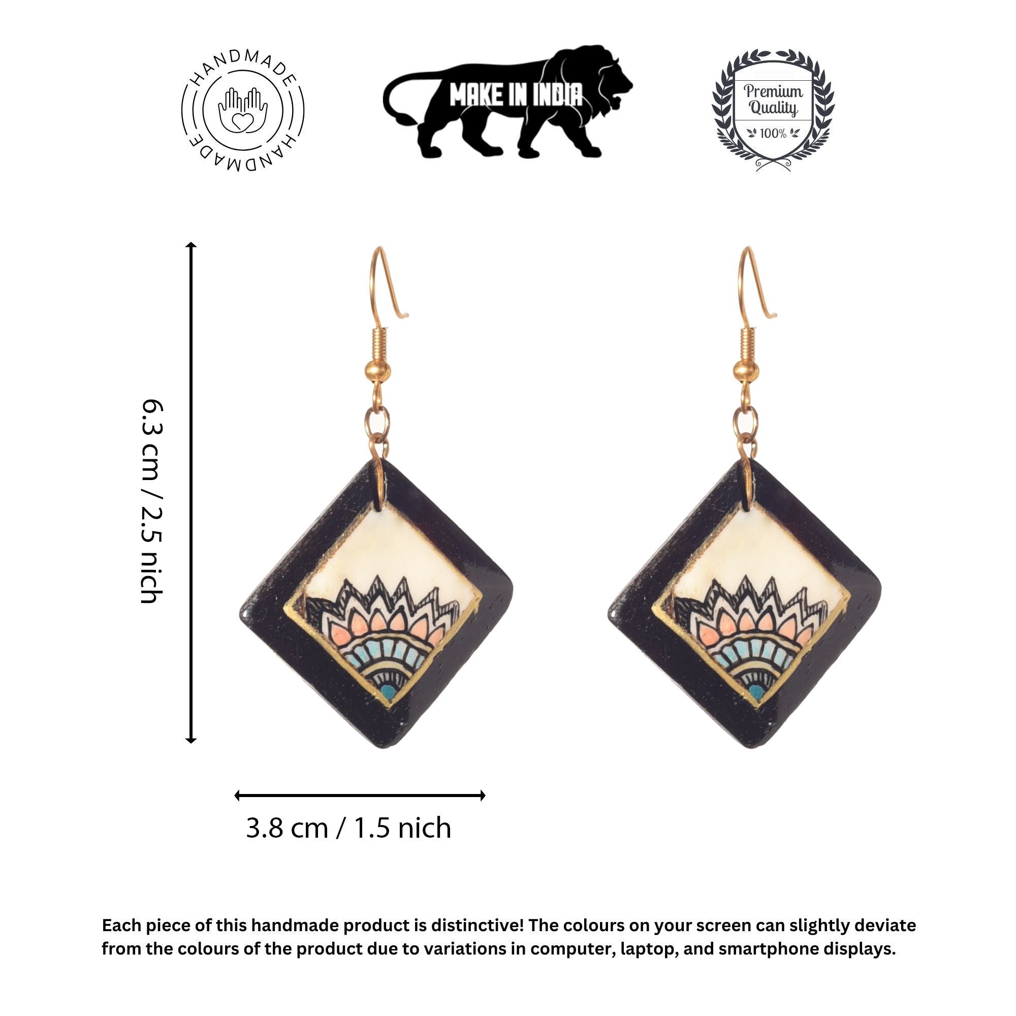 Vibrant Fiesta Jhumkis