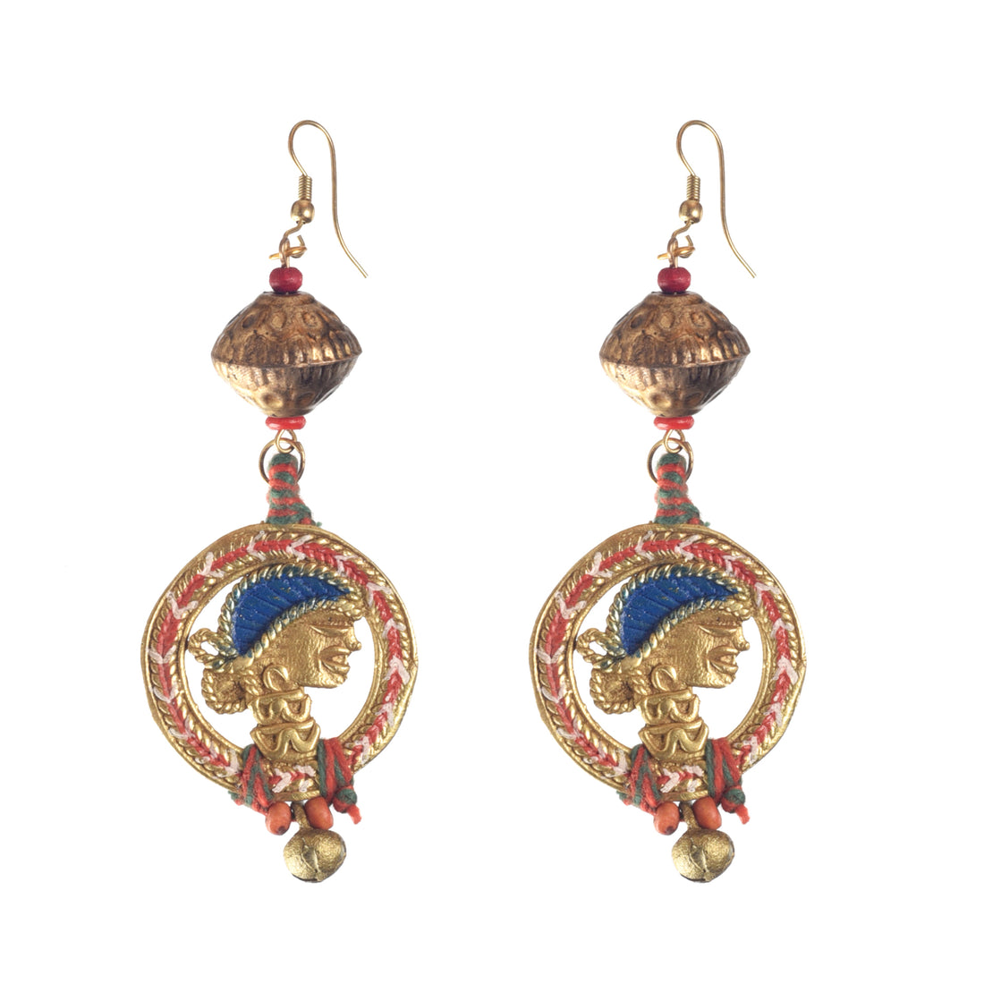 The Red Queen Handcrafted Earrings