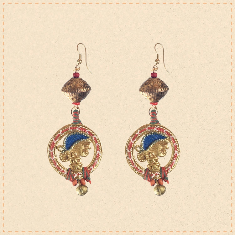 The Red Queen Handcrafted Earrings
