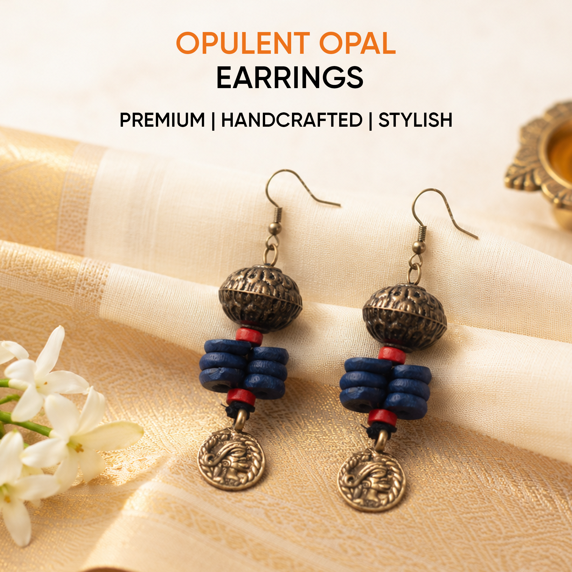 Opulent Opal Earrings