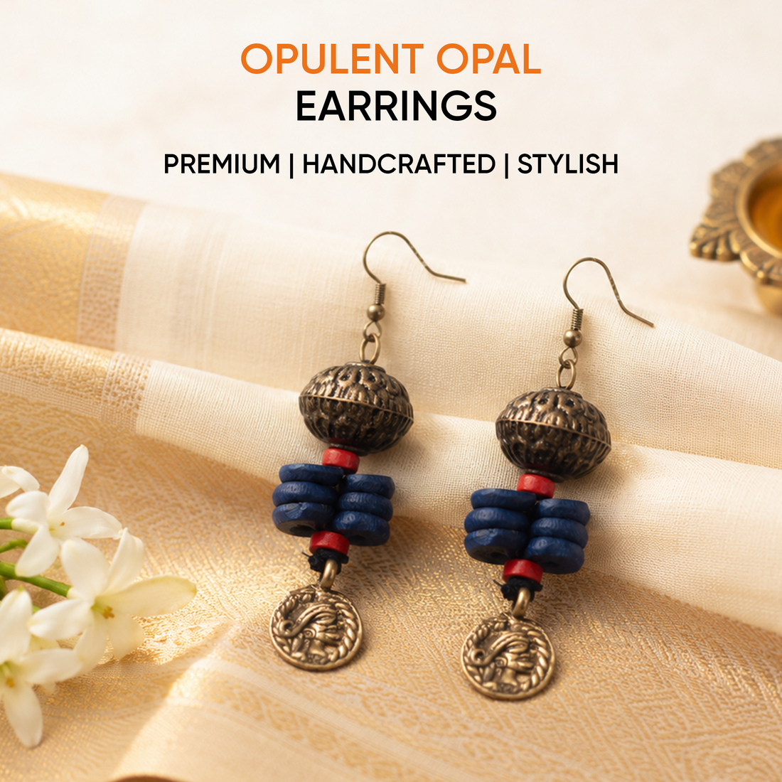 Opulent Opal Earrings