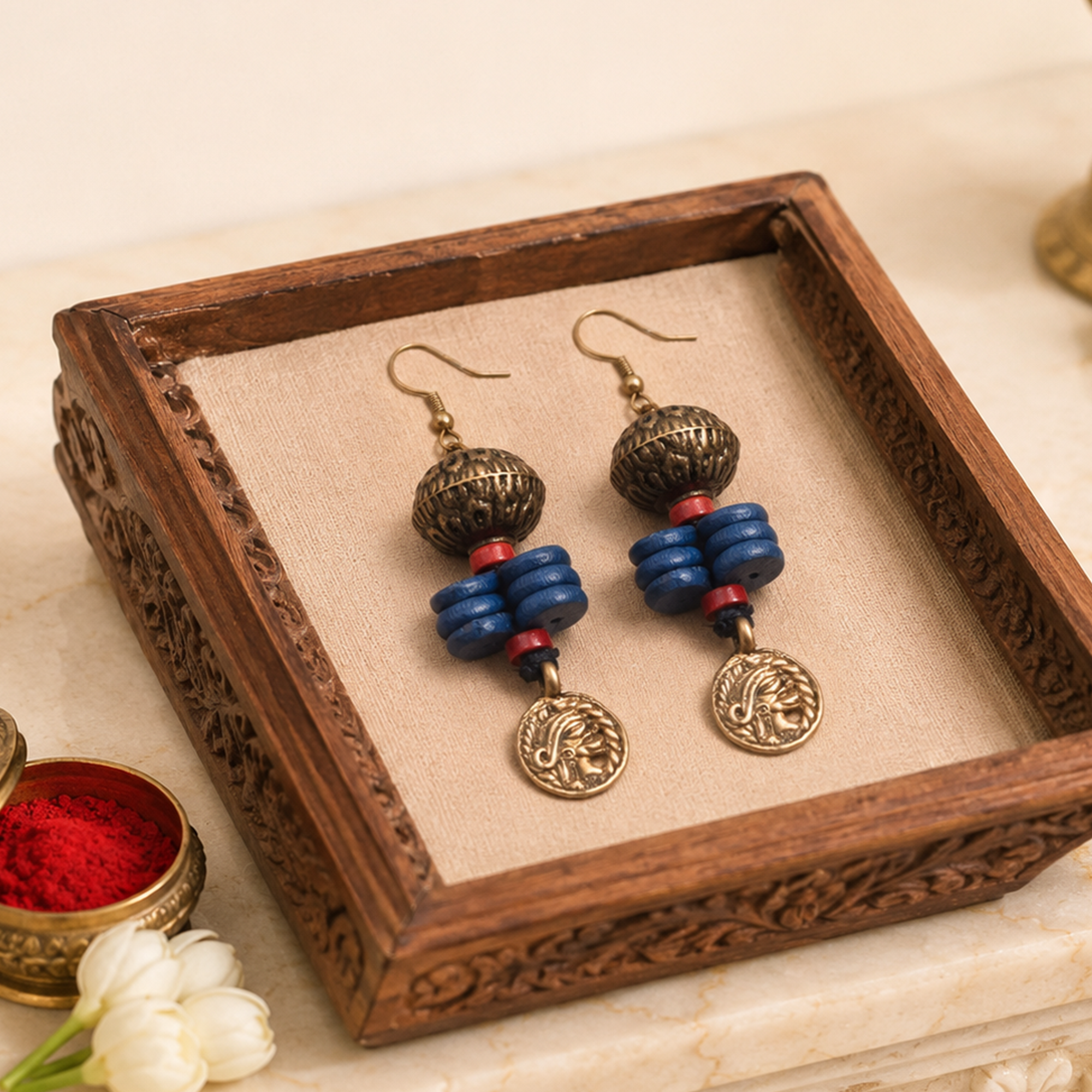 Opulent Opal Earrings