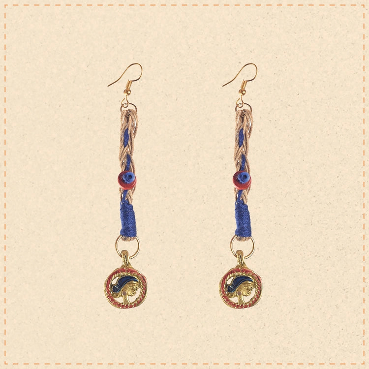 Queen's Drop Tribal Handcrafted Earrings