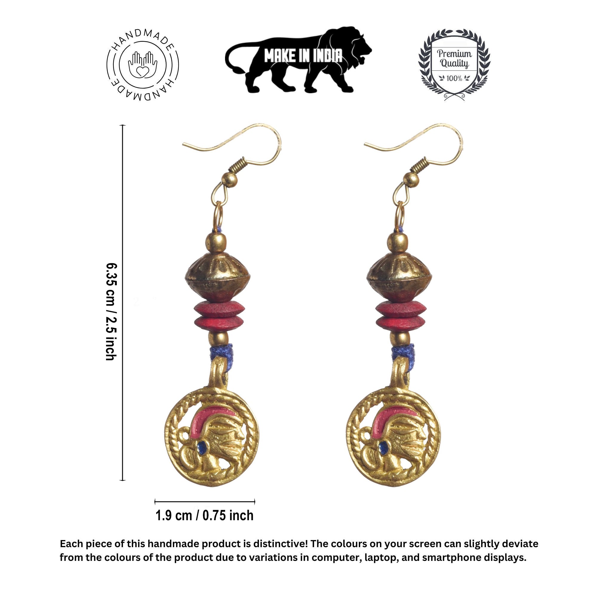 The Queens Circle Handcrafted Tribal Earrings