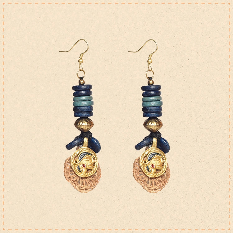 The Queens Loop Handcrafted Earrings