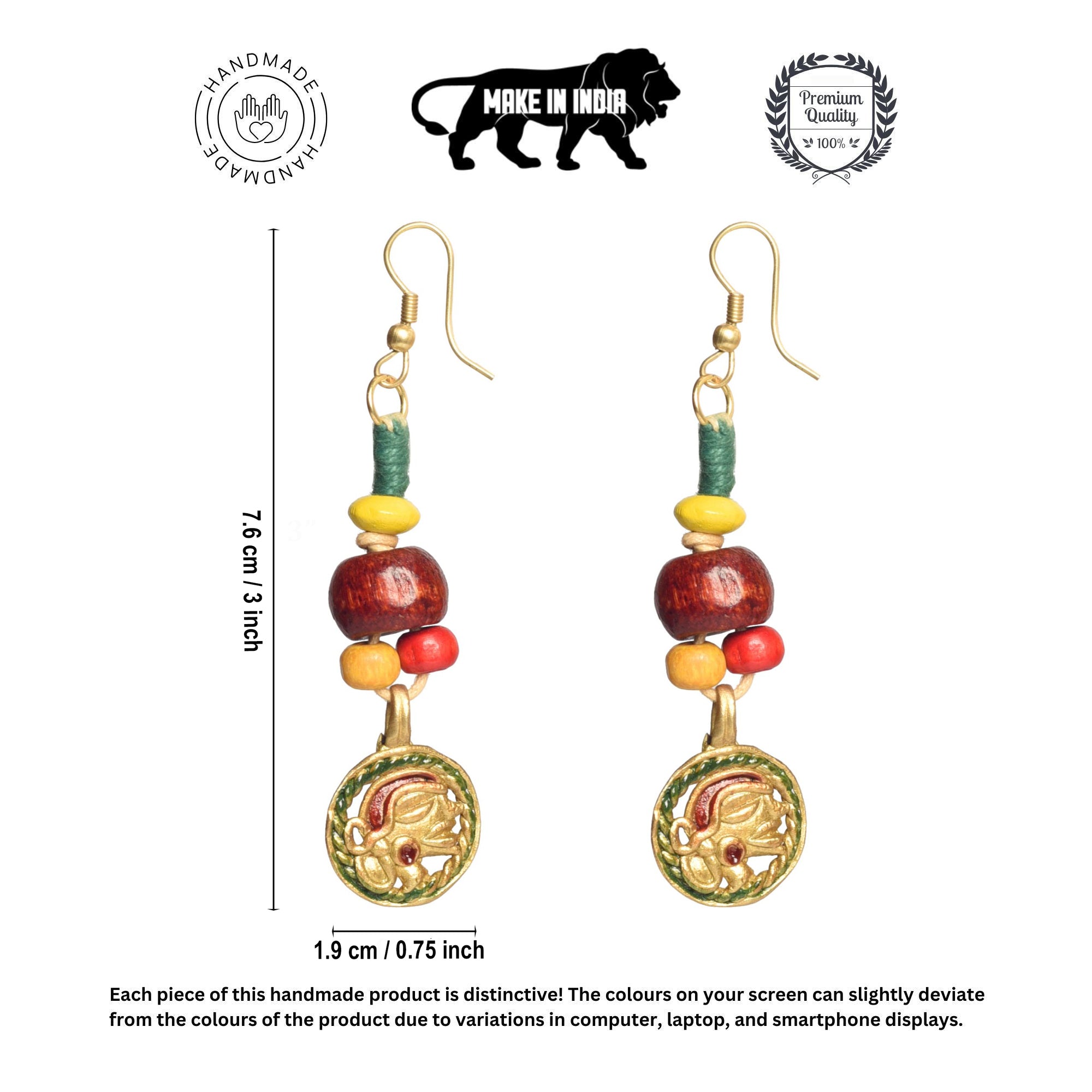 The Procession Handcrafted Tribal Earrings