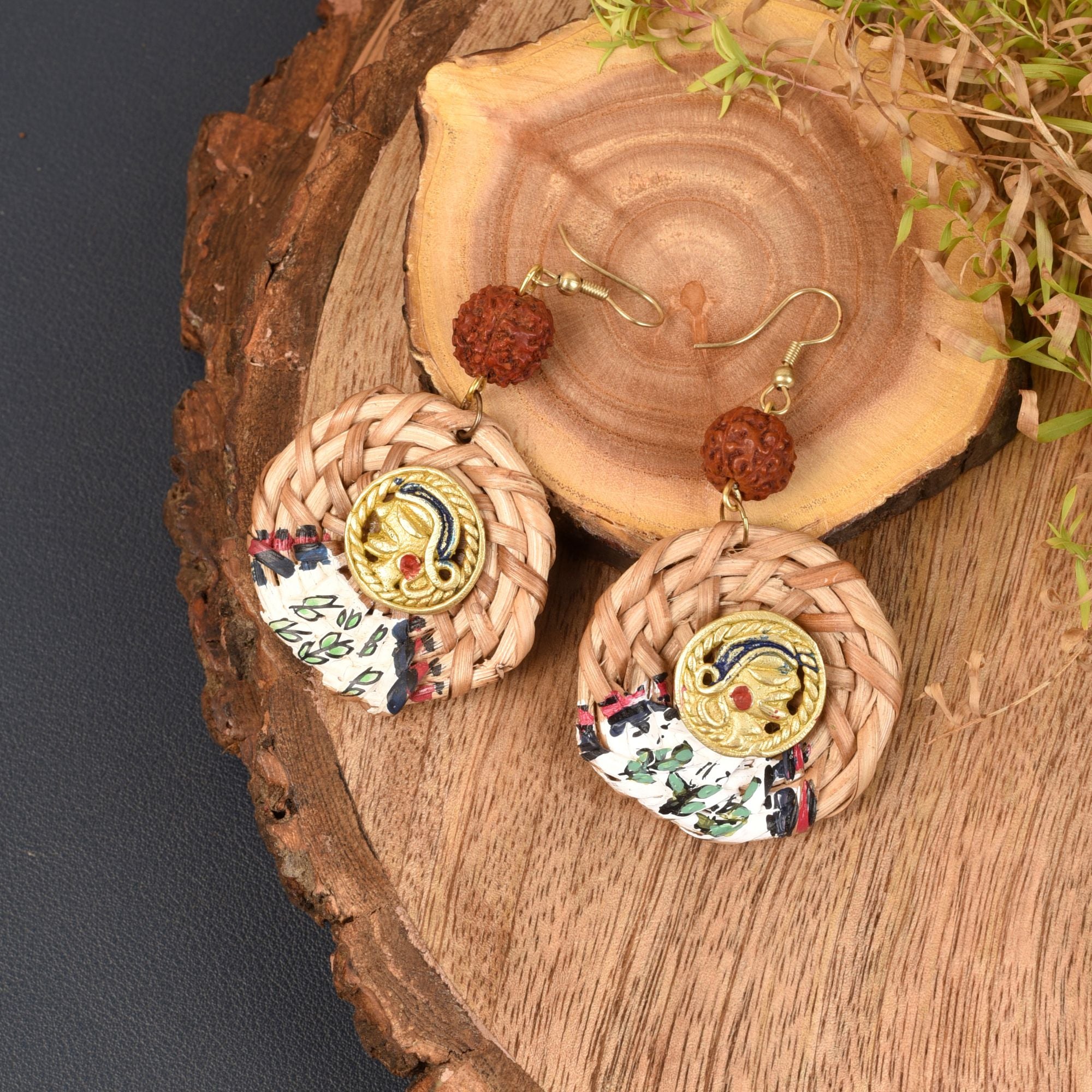 The Queens Grace Handcrafted Tribal Earrings