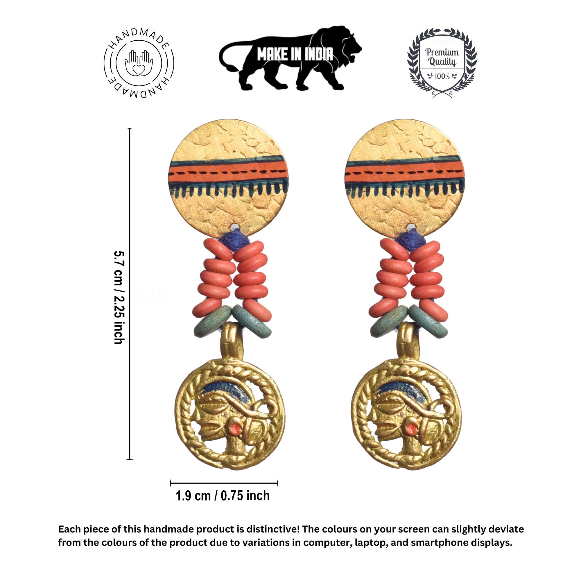 Queen Supreme Handcrafted Tribal Earrings