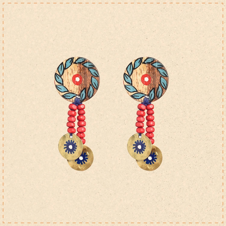 The Imperial Queen Handcrafted Tribal Earrings