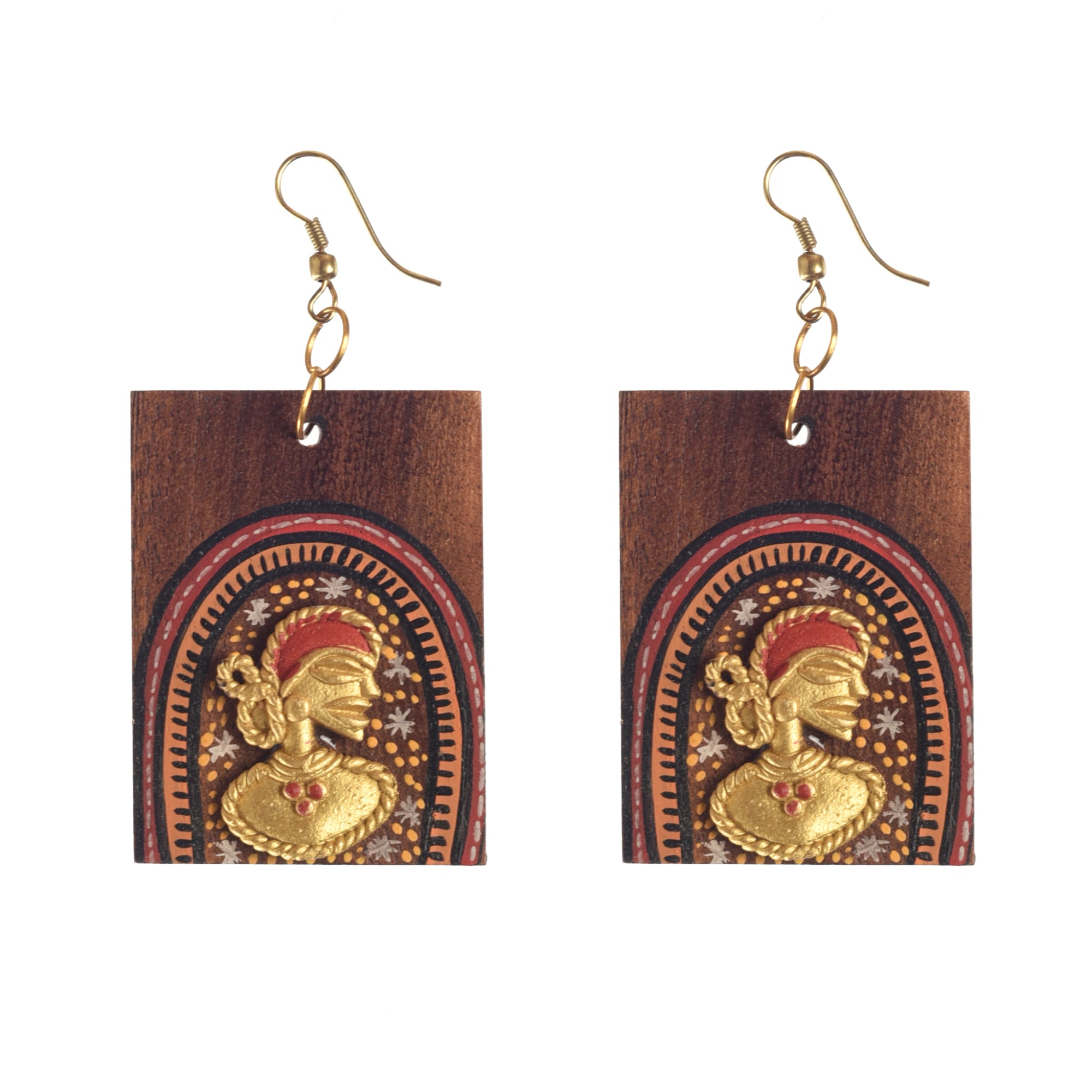 Forest Queen Handcrafted Earrings