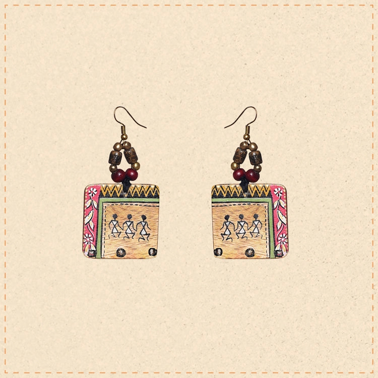 Jeda Artistic Earrings