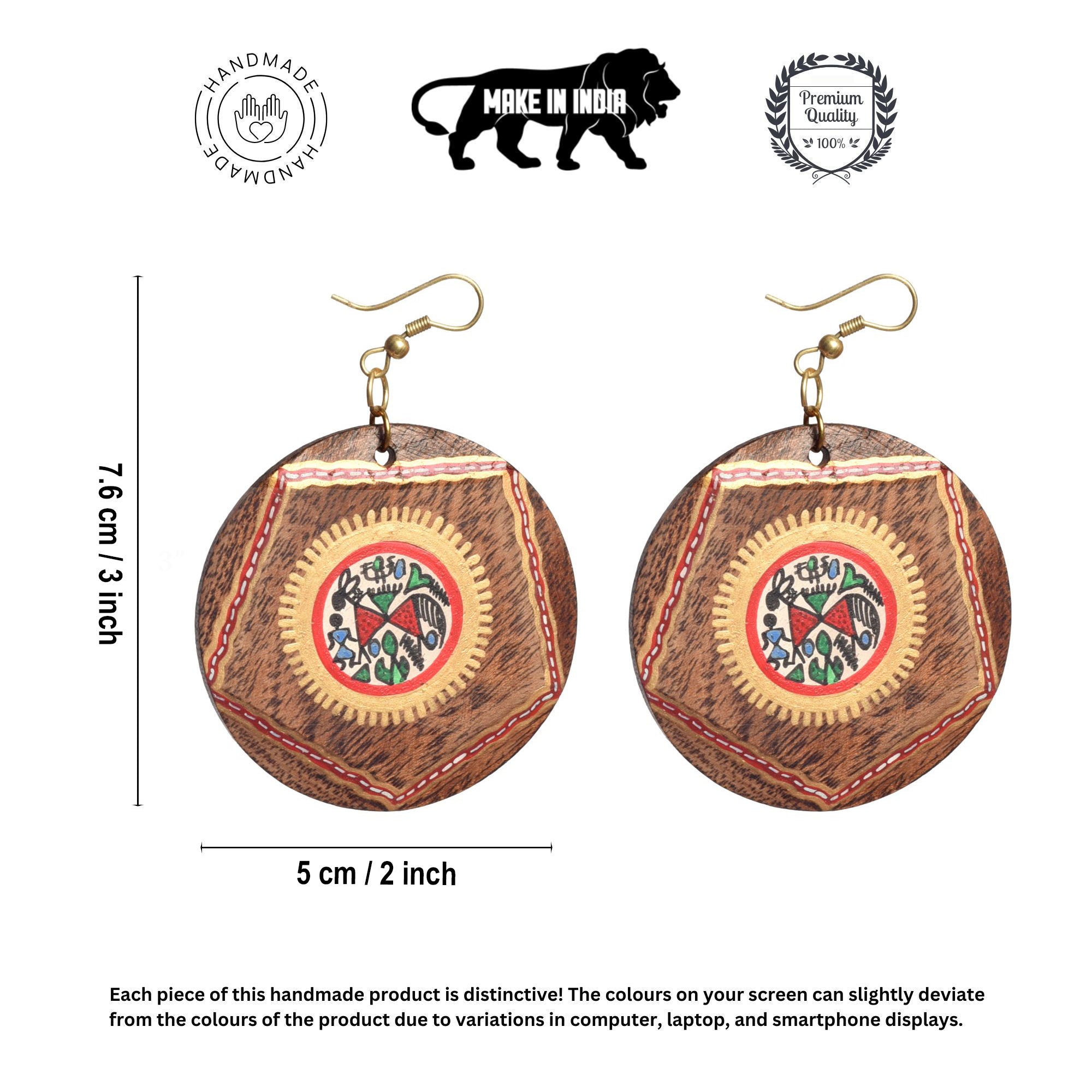 The Horsemen Handcrafted Tribal Earrings